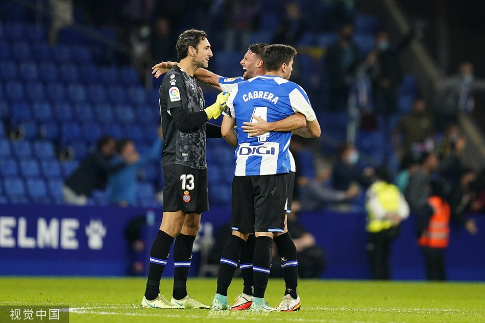 [西甲]西班牙人2-0加的斯 武磊90分钟替补登场