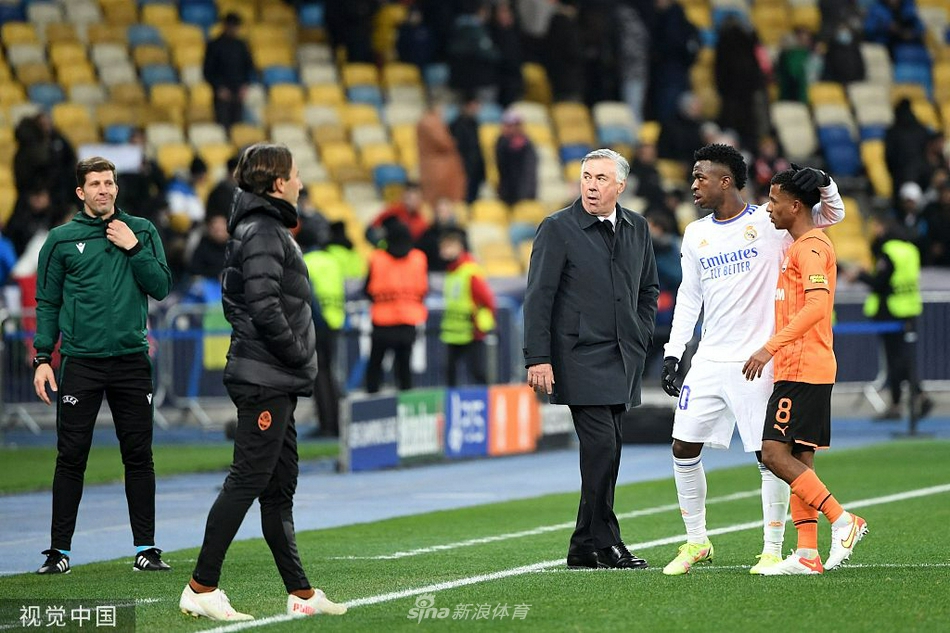 [欧冠]顿涅茨克矿工0-5皇马 威尼修斯两球