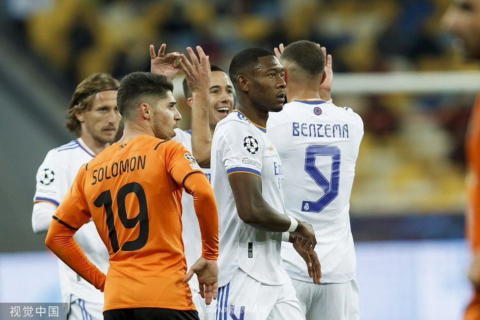 [欧冠]顿涅茨克矿工0-5皇马 威尼修斯两球