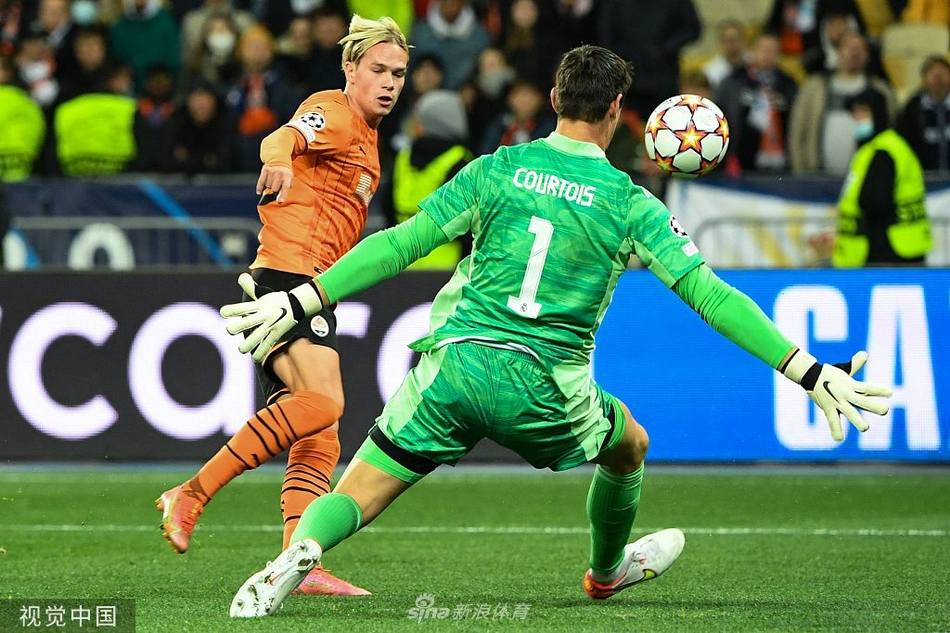 [欧冠]顿涅茨克矿工0-5皇马 威尼修斯两球