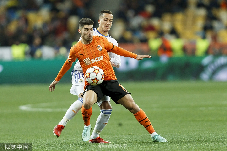 [欧冠]顿涅茨克矿工0-5皇马 威尼修斯两球