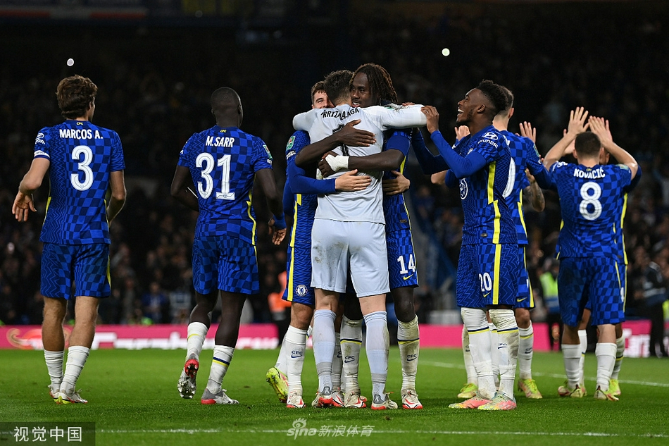 [联赛杯]切尔西5-4南安普顿 哈弗茨破门