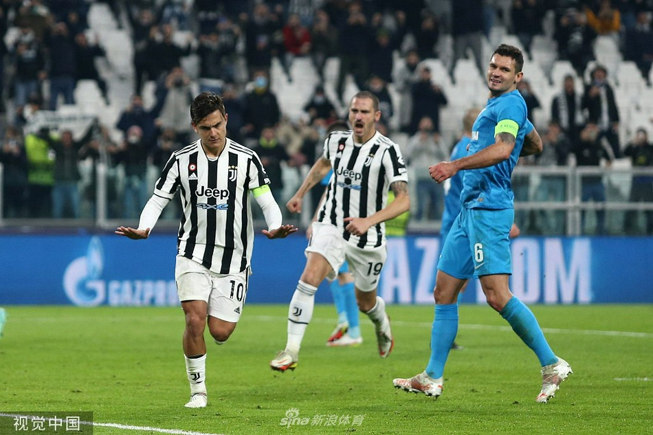 [欧冠]尤文4-2泽尼特 迪巴拉两球