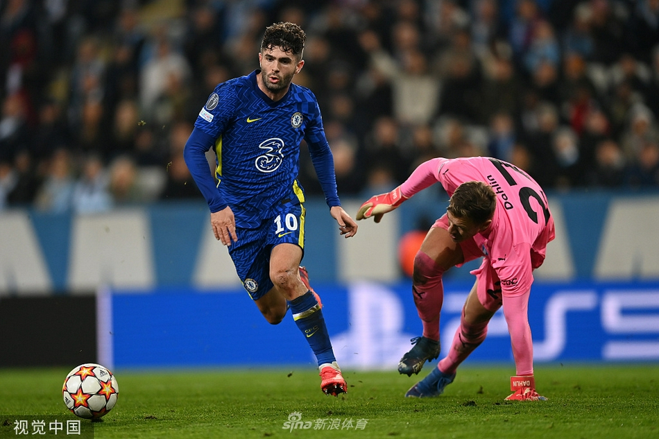 [欧冠]马尔默0-1切尔西 齐耶赫破门