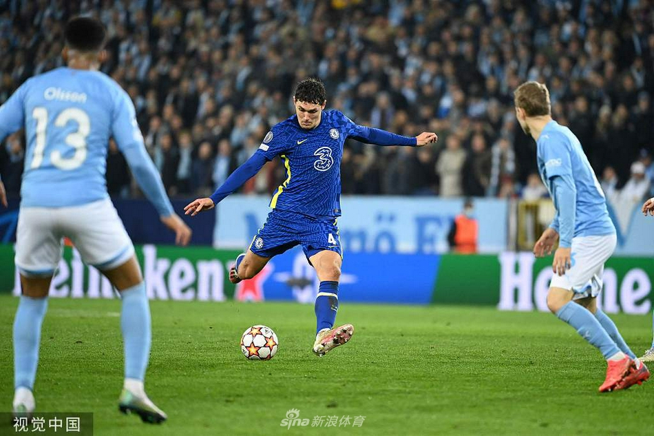 [欧冠]马尔默0-1切尔西 齐耶赫破门