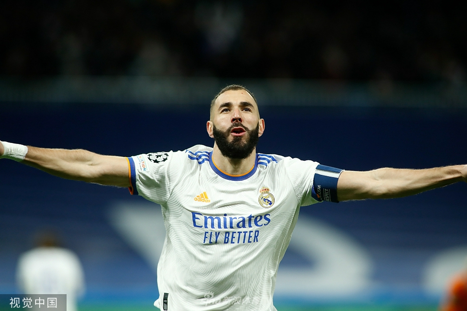 [欧冠]皇马2-1顿涅茨克矿工 本泽马两球