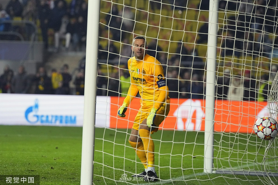 [欧冠]谢里夫1-3国米 布罗佐维奇传射