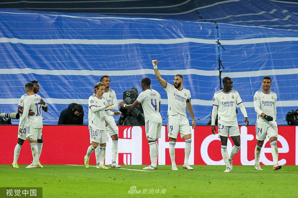 [欧冠]皇马2-1顿涅茨克矿工 本泽马两球