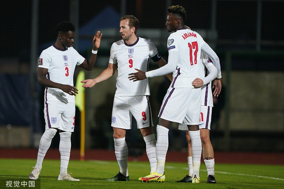 [世预赛]英格兰10-0晋级世界杯 凯恩大四喜