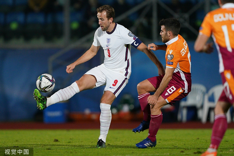 [世预赛]英格兰10-0晋级世界杯 凯恩大四喜
