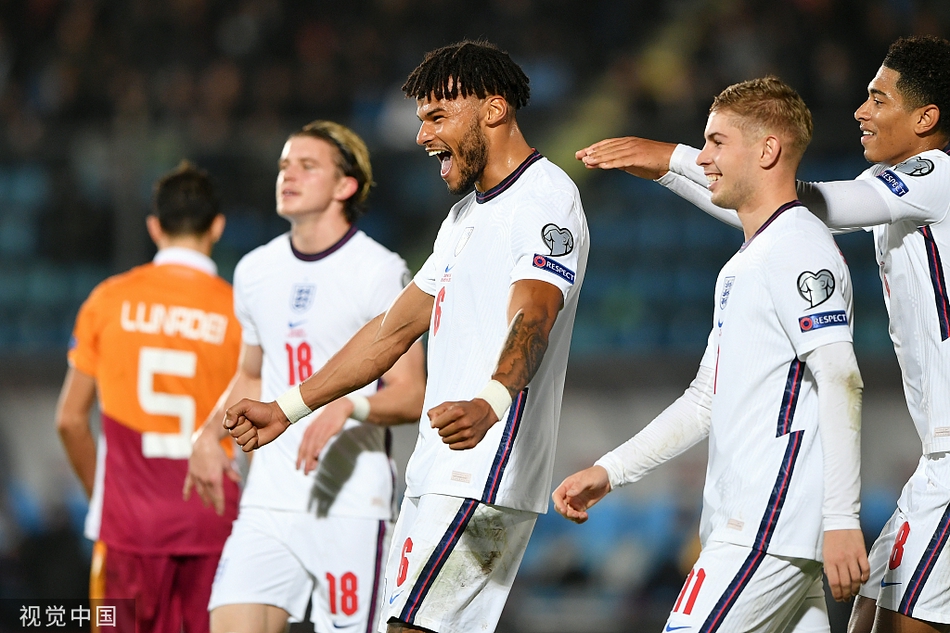[世预赛]英格兰10-0晋级世界杯 凯恩大四喜