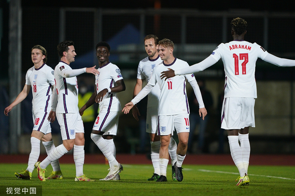 [世预赛]英格兰10-0晋级世界杯 凯恩大四喜
