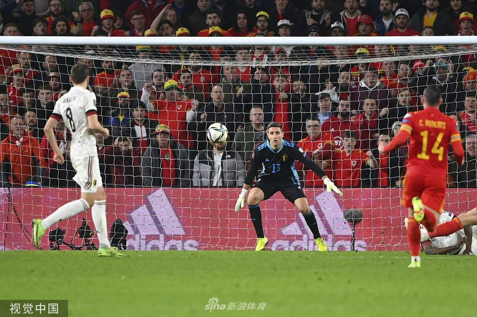 [世预赛]威尔士1-1比利时 德布劳内破门
