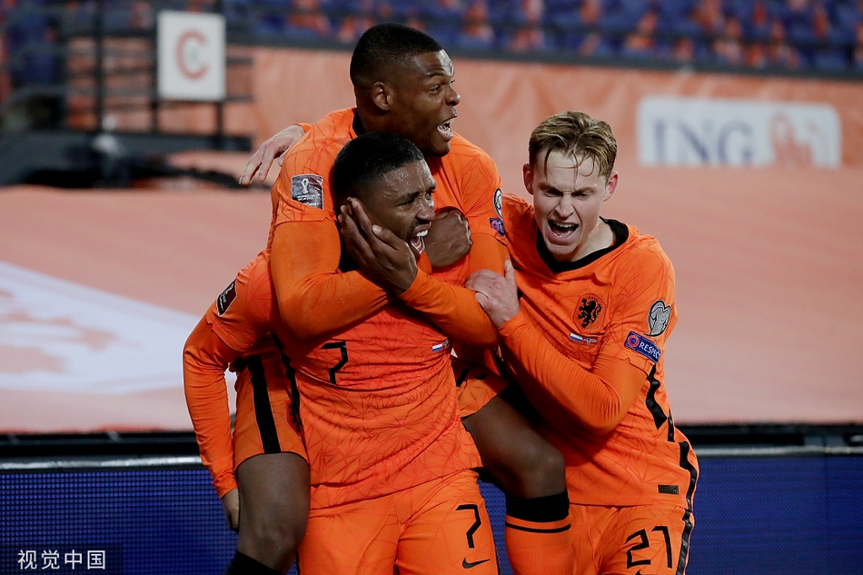 [世预赛]荷兰2-0挪威 德佩破门