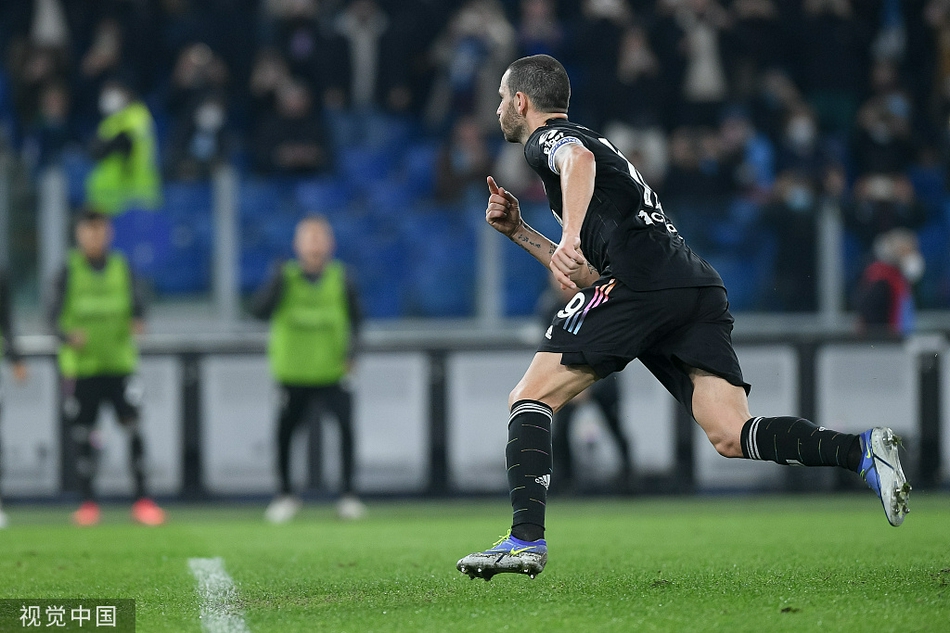 [意甲]拉齐奥0-2尤文 博努奇两球