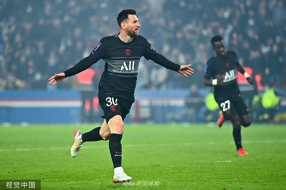 [法甲]巴黎圣日耳曼3-1南特 梅西破门