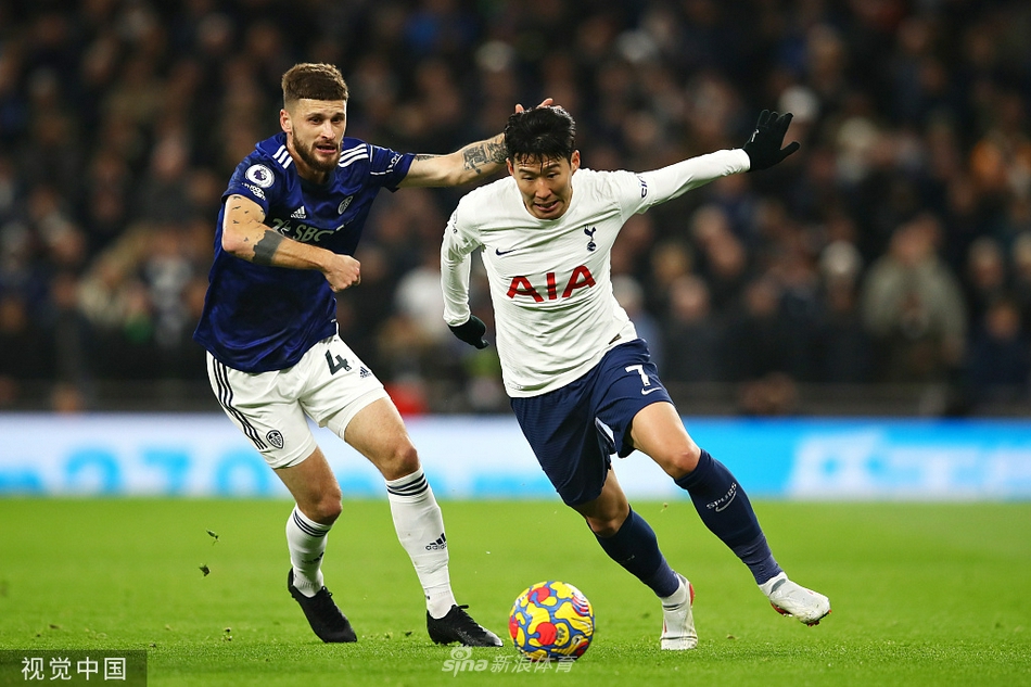 [英超]热刺2-1利兹联 雷吉隆破门