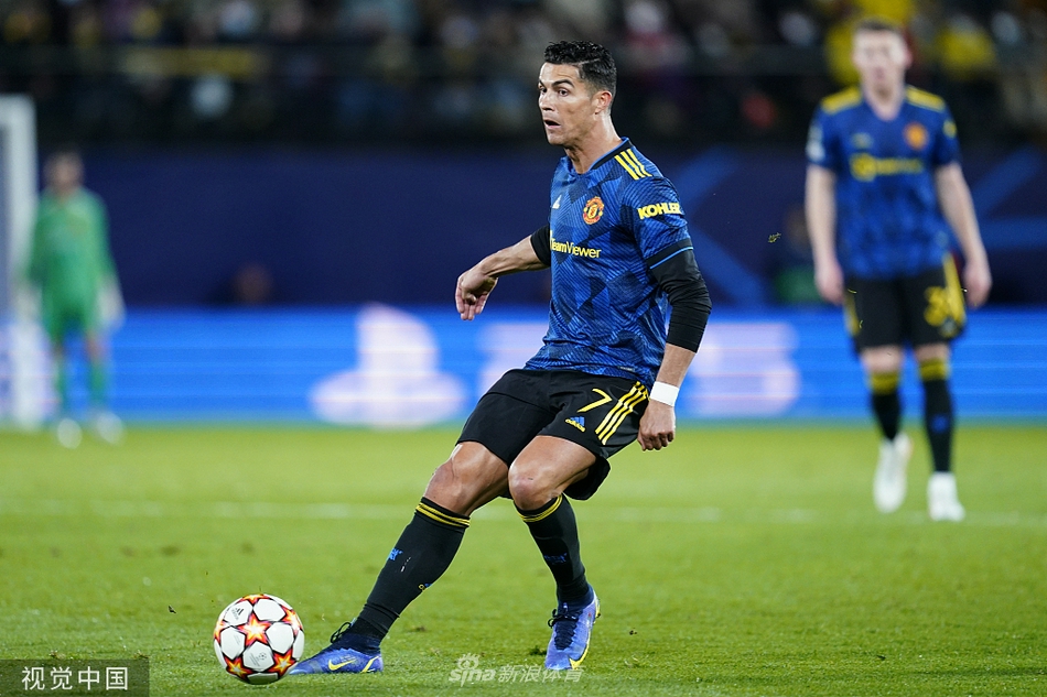 [欧冠]比利亚雷亚尔0-2曼联 C罗桑乔破门