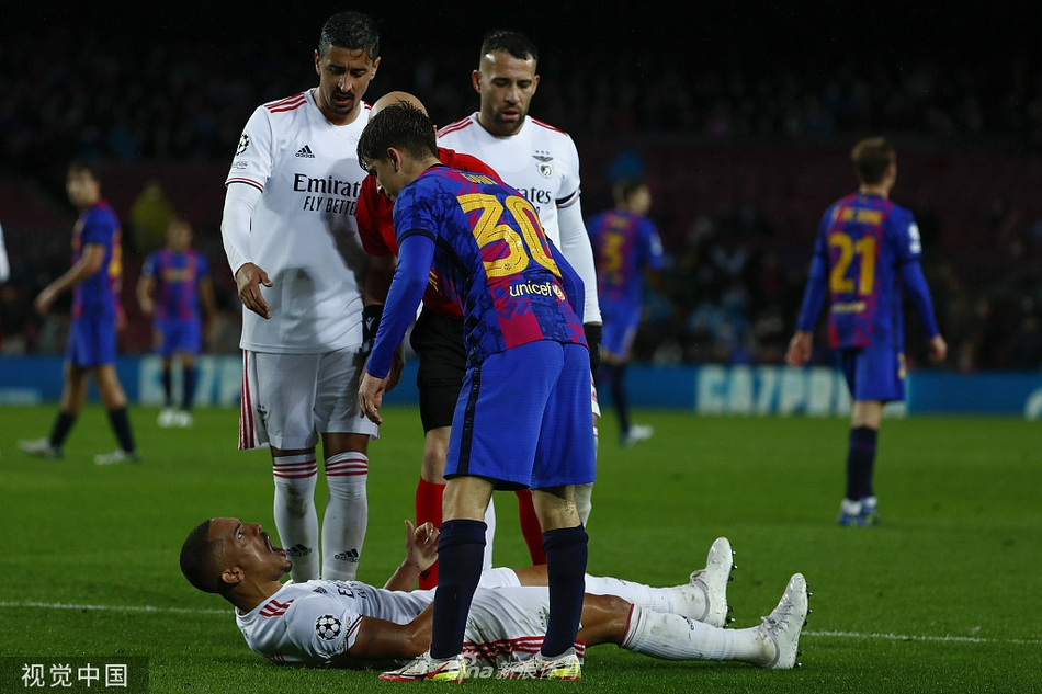 [欧冠]巴萨0-0本菲卡 出线告急