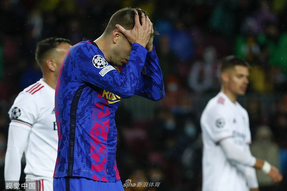 [欧冠]巴萨0-0本菲卡 出线告急