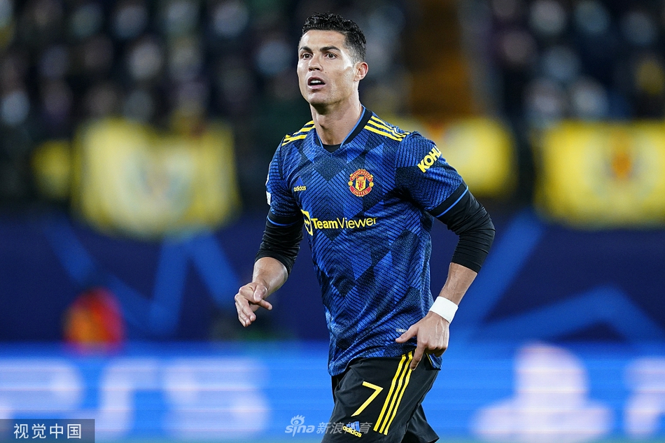 [欧冠]比利亚雷亚尔0-2曼联 C罗桑乔破门