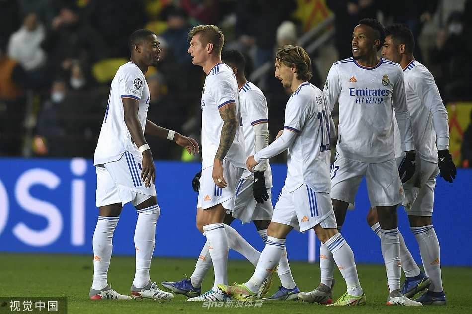 [欧冠]谢里夫0-3皇马 阿拉巴破门