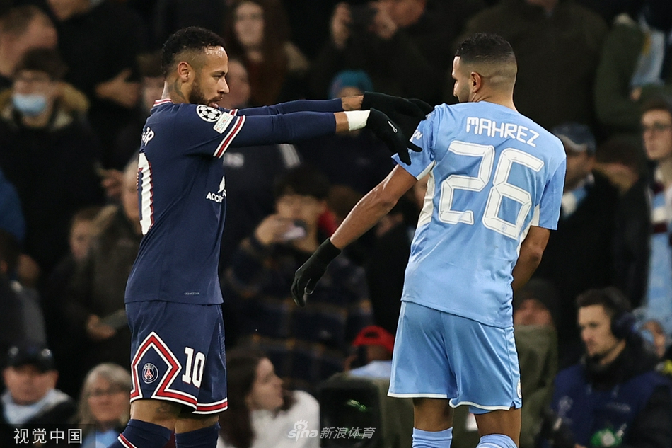 [欧冠]曼城2-1巴黎 热苏斯打入制胜球