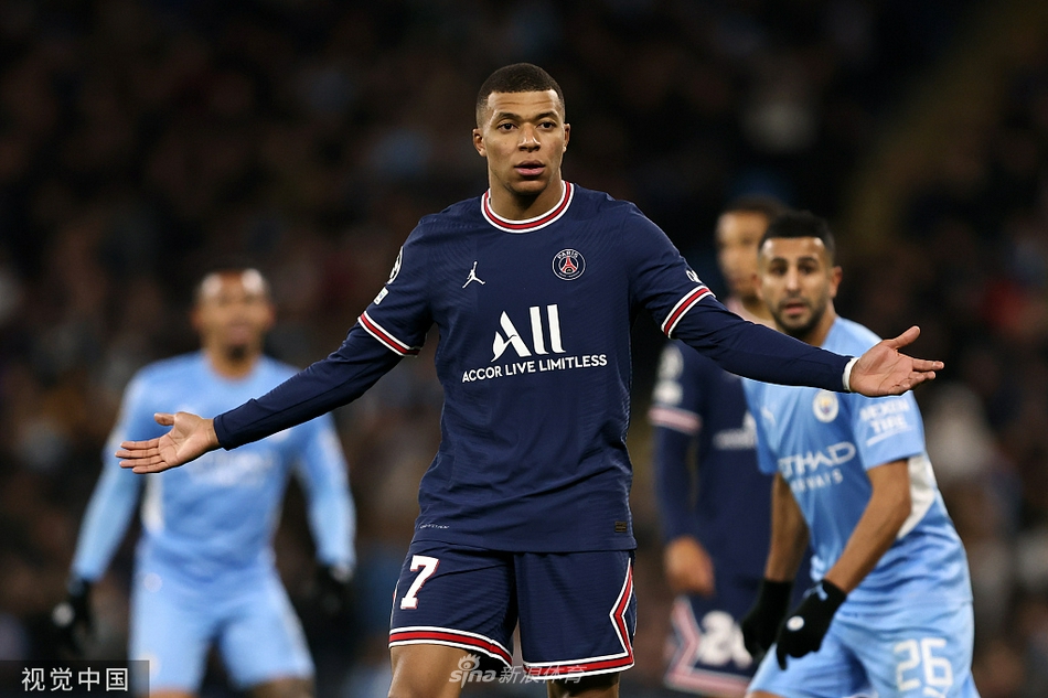 [欧冠]曼城2-1巴黎 热苏斯打入制胜球