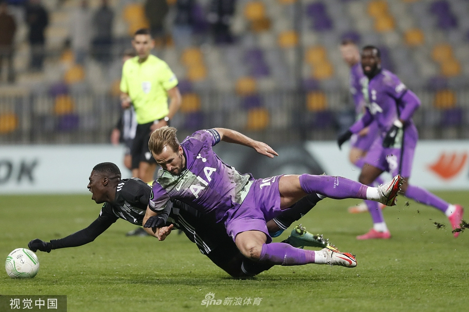 [欧协杯]慕拉2-1热刺 凯恩破门