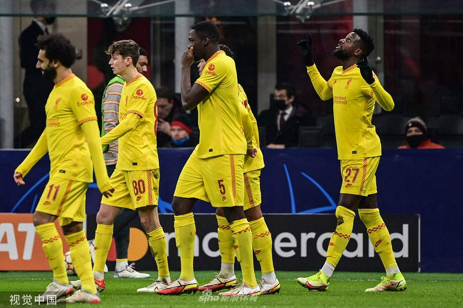 [欧冠]AC米兰1-2利物浦 米兰垫底出局