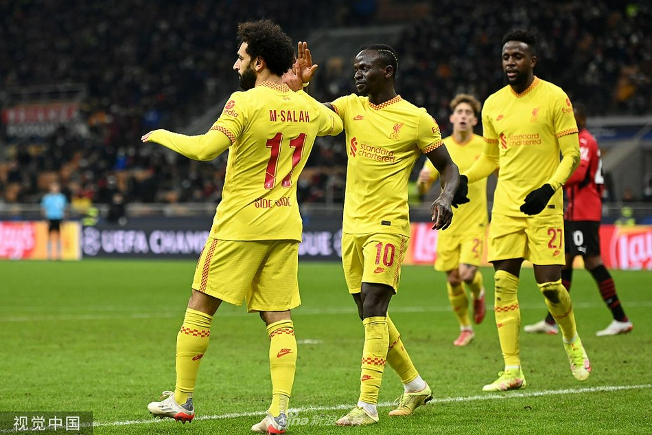 [欧冠]AC米兰1-2利物浦 米兰垫底出局