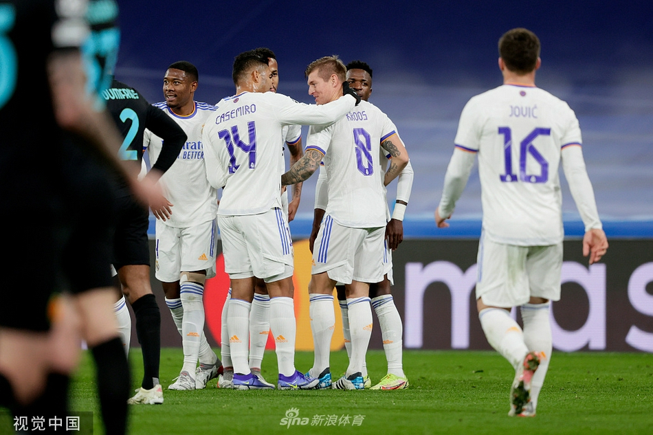 [欧冠]皇马2-1国米 克罗斯破门