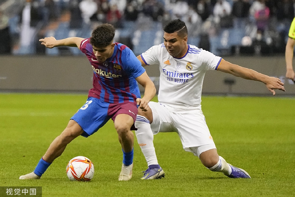 [西班牙超级杯]皇马3-2巴萨 巴尔韦德绝杀