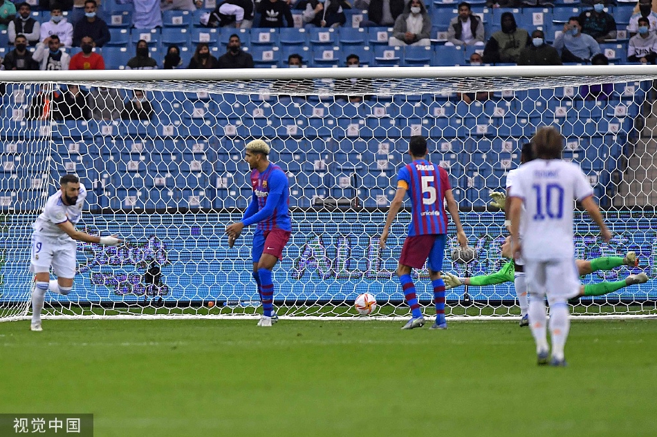 [西班牙超级杯]皇马3-2巴萨 巴尔韦德绝杀