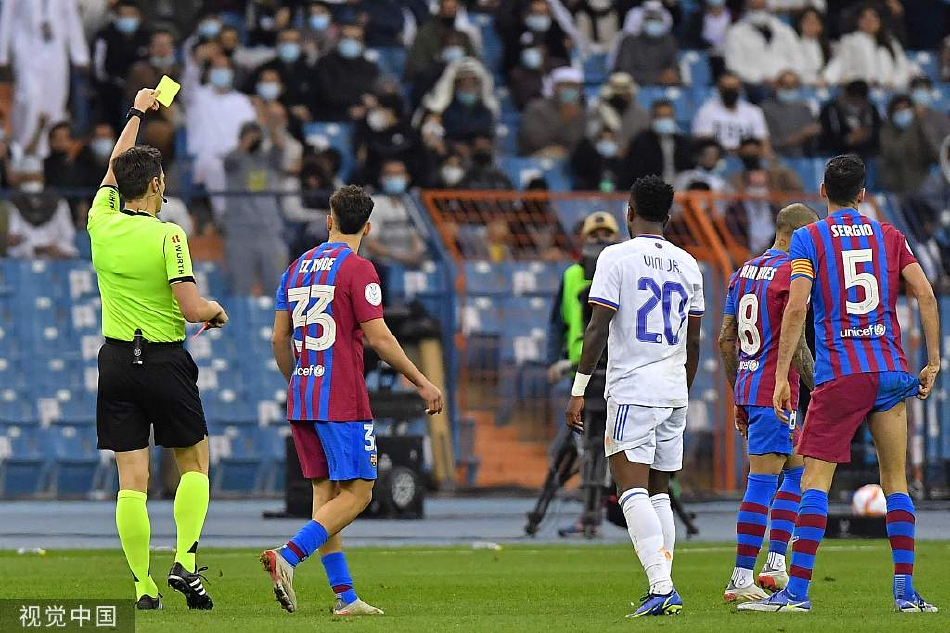 [西班牙超级杯]皇马3-2巴萨 巴尔韦德绝杀