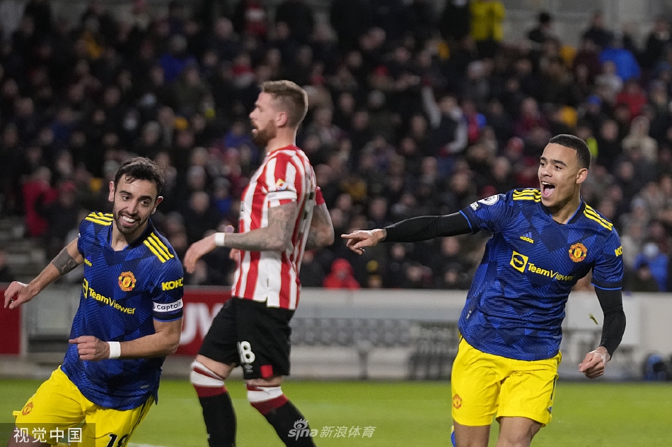 [英超]布伦特福德1-3曼联 B费助攻双响