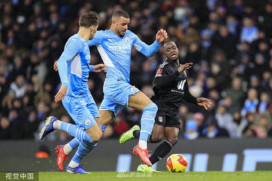[足总杯]曼城4-1富勒姆 德布劳内两助攻
