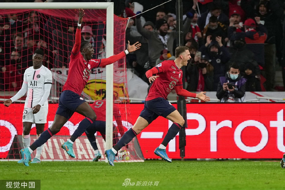 [法甲]里尔1-5巴黎圣日耳曼 梅西传射