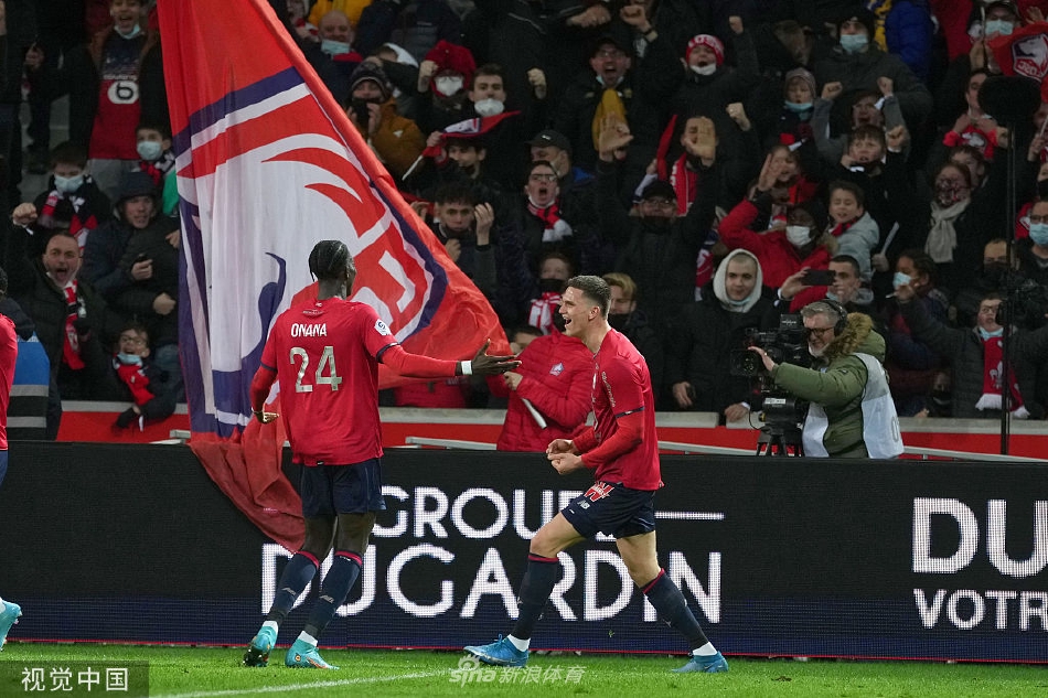 [法甲]里尔1-5巴黎圣日耳曼 梅西传射