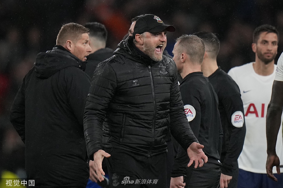 [英超]热刺2-3南安普顿 孙兴O进球