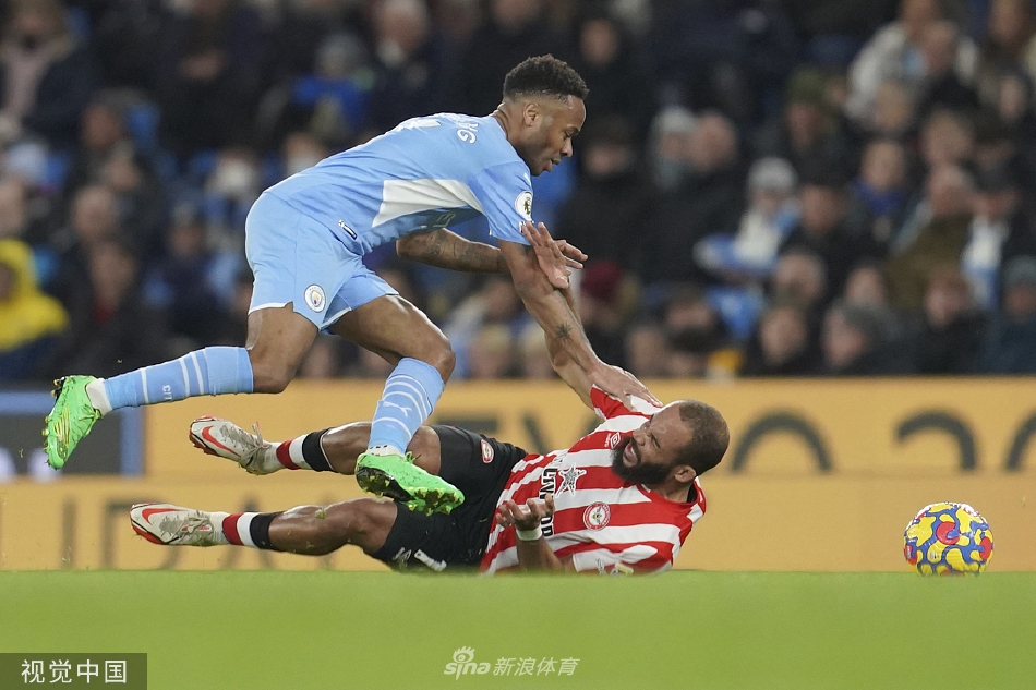 [英超]曼城2-0布伦特福德 德布劳内破门