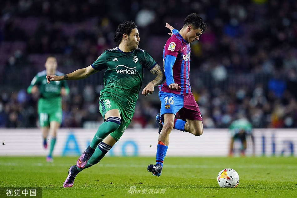 [西甲]巴萨4-0奥萨苏纳 托雷斯两球