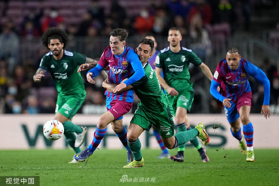 [西甲]巴萨4-0奥萨苏纳 托雷斯两球