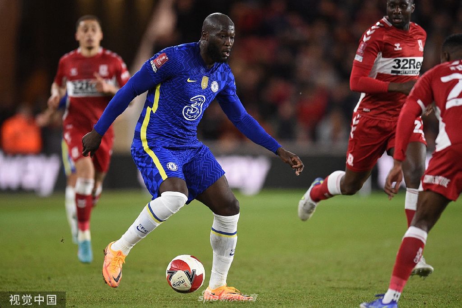 [足总杯]米德尔斯堡0-2切尔西 卢卡库破门