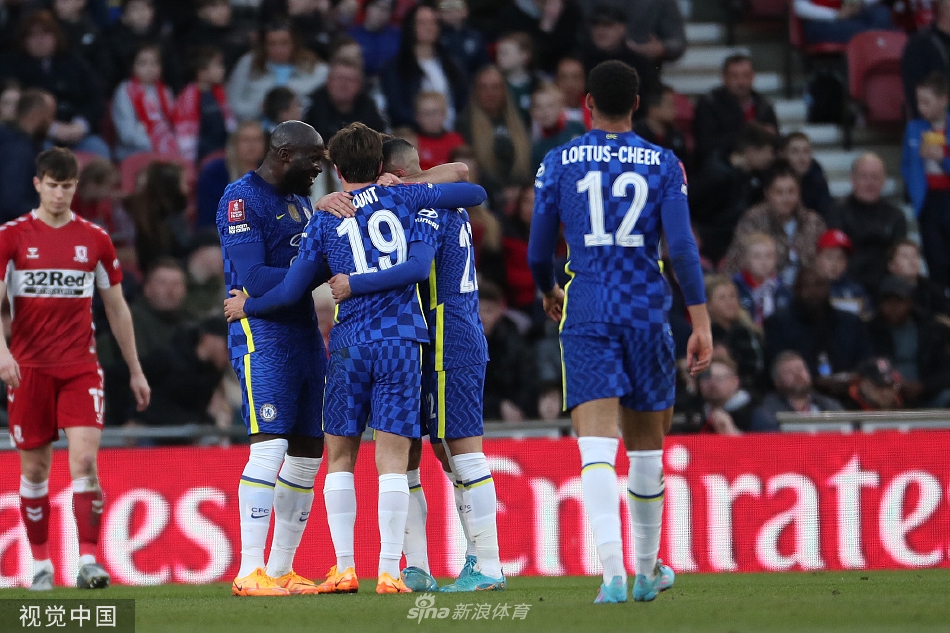 [足总杯]米德尔斯堡0-2切尔西 卢卡库破门