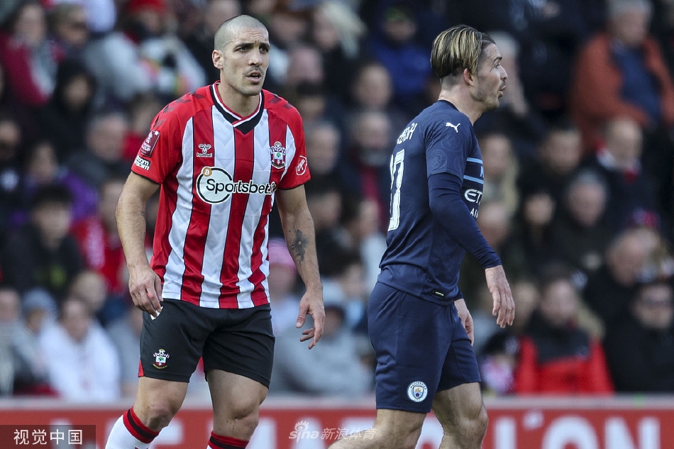 [足总杯]南安普顿1-4曼城 德布劳内破门