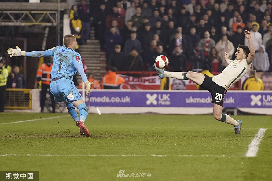 [足总杯]诺丁汉森林0-1利物浦 若塔破门