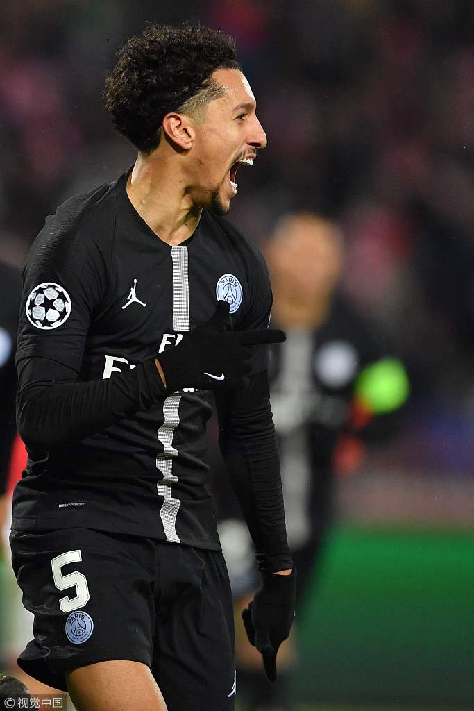 马尔基尼奥斯庆祝破门