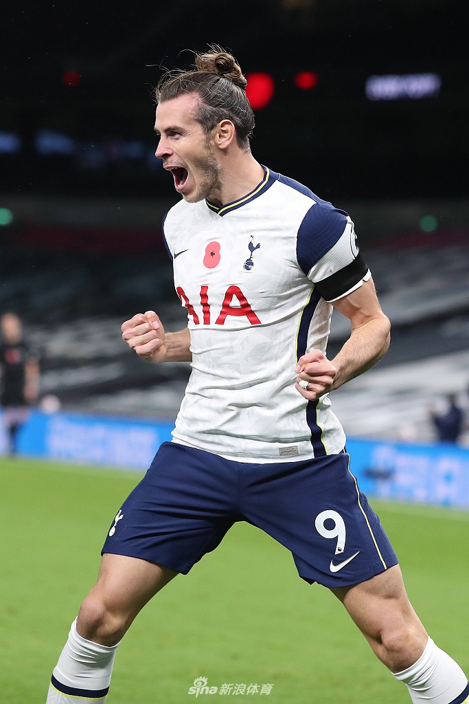 [英超]热刺2-1布莱顿 贝尔绝杀