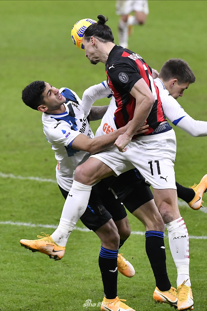 [意甲]AC米兰0-3亚特兰大